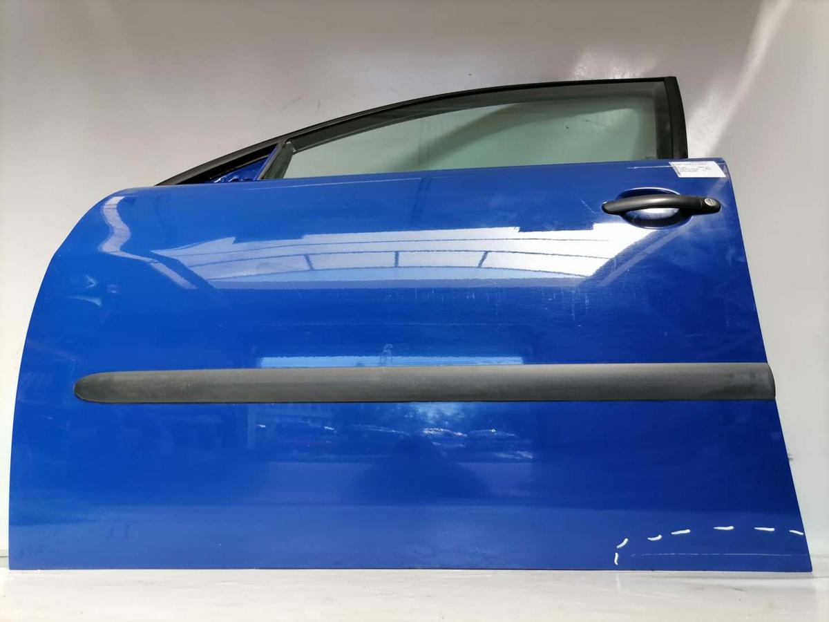 Seat Ibiza 6L original Tür vorn links LS5G Azul Swing Blue 5-Türer Bj.2003